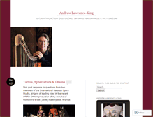 Tablet Screenshot of andrewlawrenceking.com